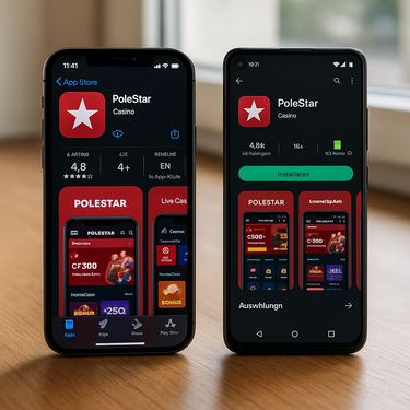 PoleStar Casino Apps - iOS und Android Download